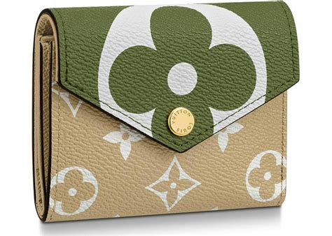 louis vuitton zoe wallet khaki